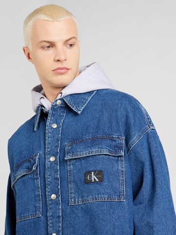 Calvin Klein Jeans Tussenjas in Blauw