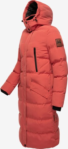 MARIKOO Winter Coat 'Schneesternchen' in Red