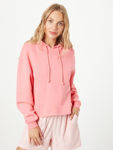 rozā PIECES Sportisks džemperis 'Chilli': no priekšpuses