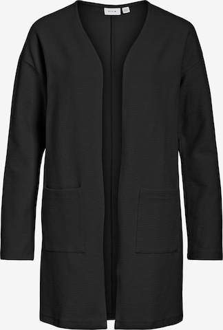 VILA Gebreid vest 'VIGARDEN' in Zwart: voorkant