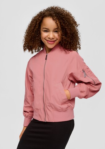 s.Oliver Between-Season Jacket in Pink: front