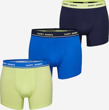 Happy Shorts Boxershorts in Blauw: voorkant