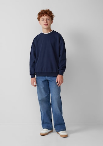 s.Oliver Sweatshirt in Blue