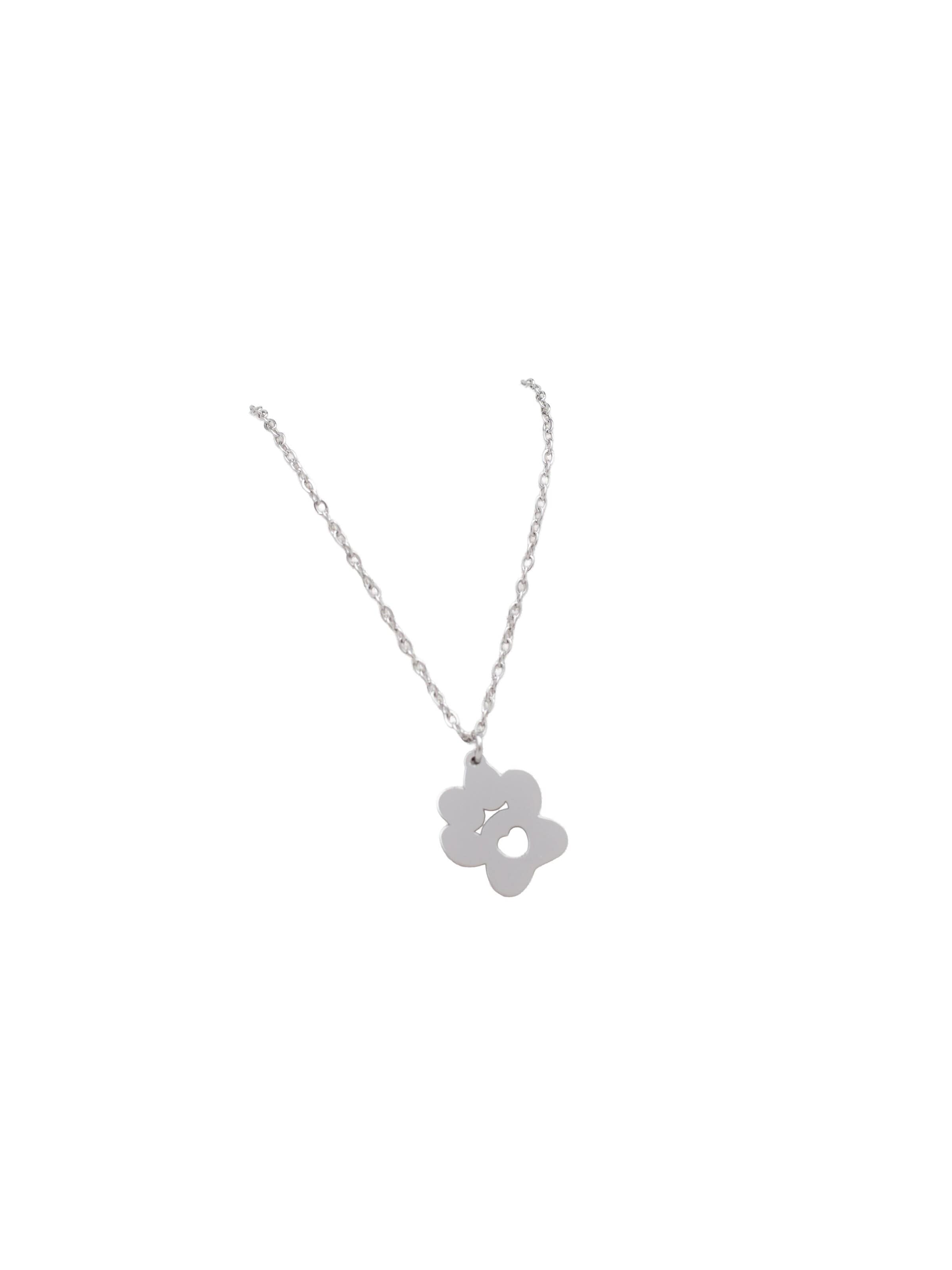 LUUK LIFESTYLE Necklace in Silver: front