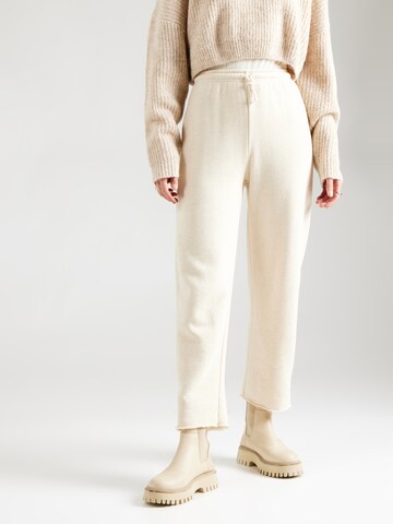 Regular Pantalon AMERICAN VINTAGE en blanc : devant