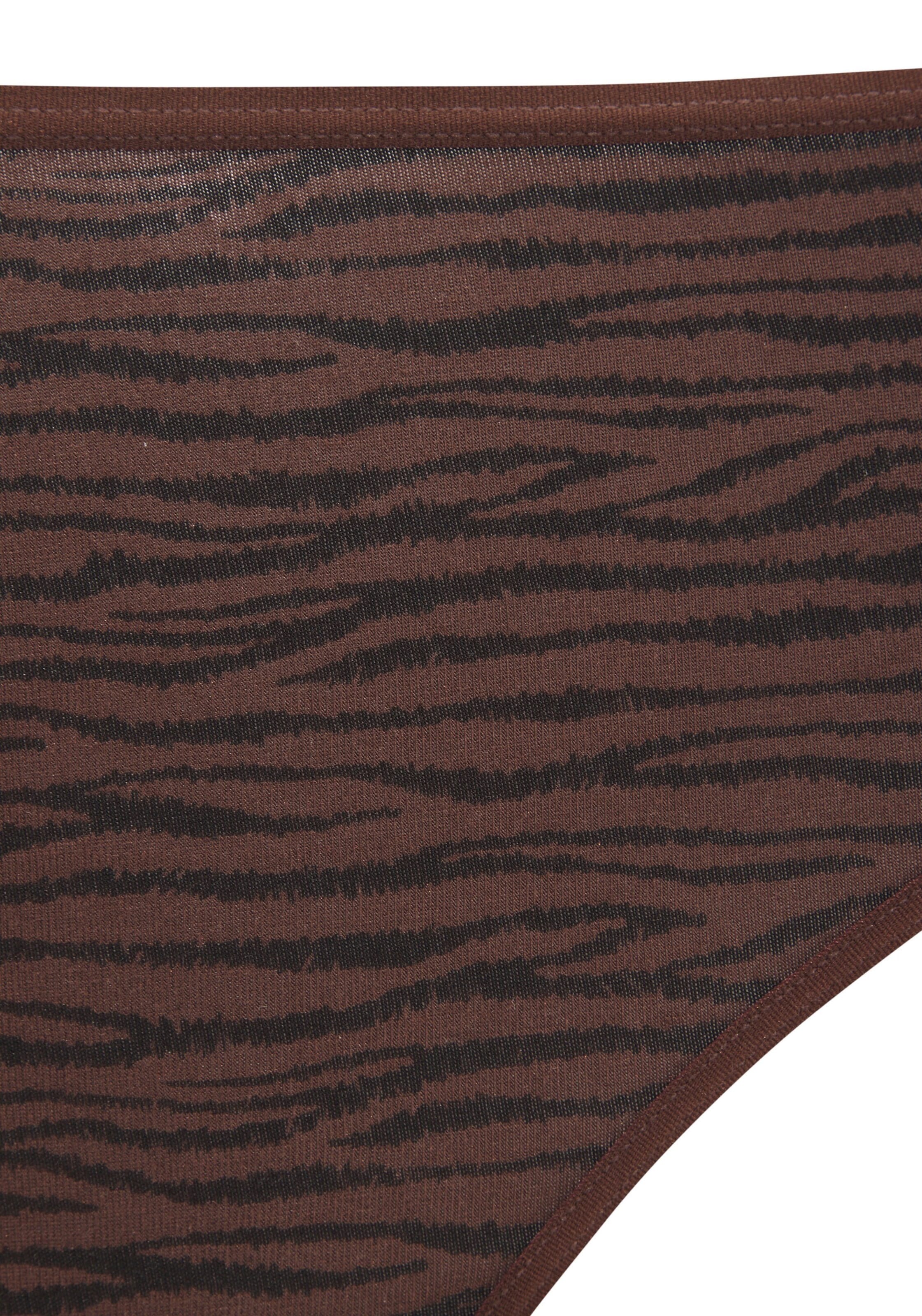 LASCANA Трусы-слипы в Коричневый