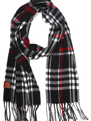 COLLEZIONE ALESSANDRO Scarf 'Venedig' in Black: front