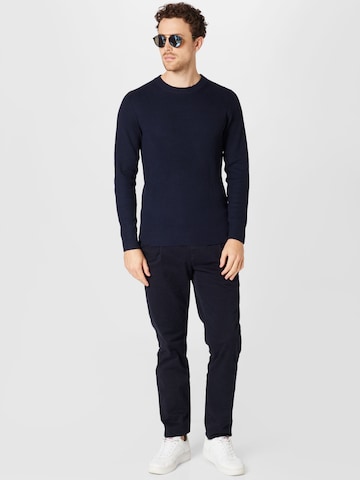 JACK & JONES Sweater 'Perfect' in Blue