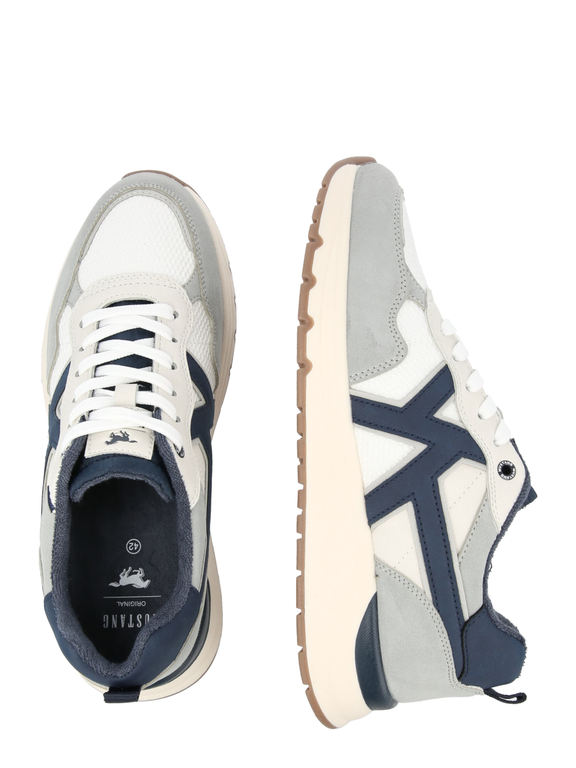 MUSTANG Nizke superge | siva barva