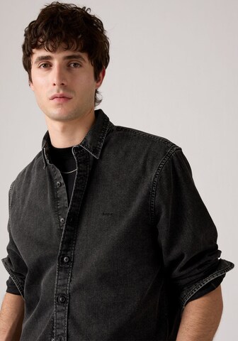 LEVI'S ® Regular fit Button Up Shirt in Black