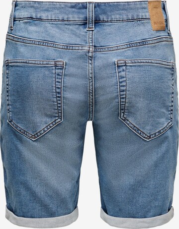 Only & Sons Slimfit Jeans 'Ply Life' in Blauw
