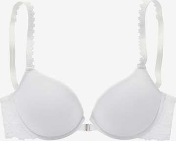 LASCANA Push-up Bra in White: front