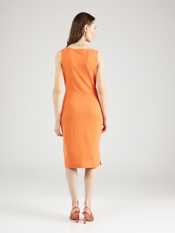 COMMA Kleid in Orange