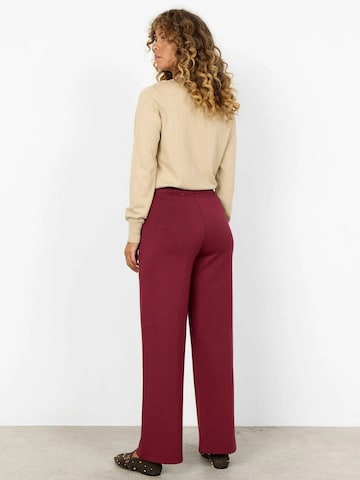 Wide leg Pantaloni ' SC-BANU ' di Soyaconcept in rosso