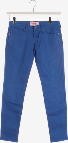 Fiorucci Jeans in 26 in Blue: front