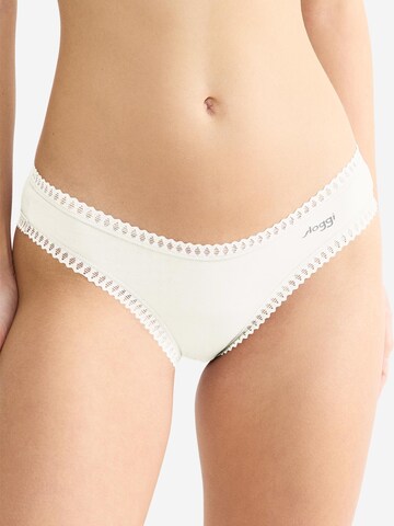 SLOGGI Slip 'GO Crush' in White: front
