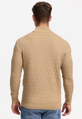 INDICODE JEANS Trui 'Alpha' in Beige