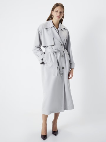Ipekyol Between-Seasons Coat in Grey
