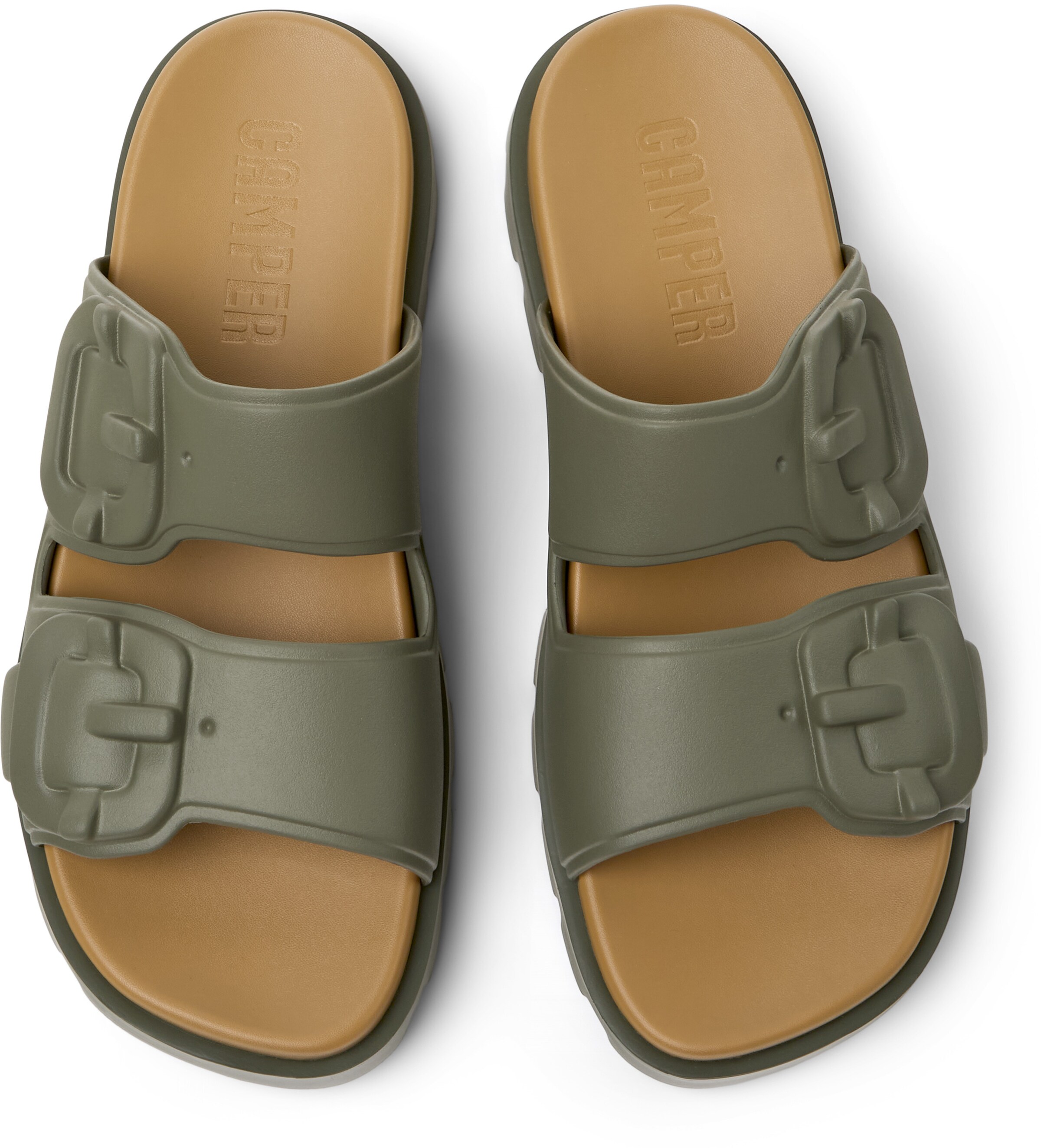 Zoccoletto 'Brutus' di CAMPER in verde