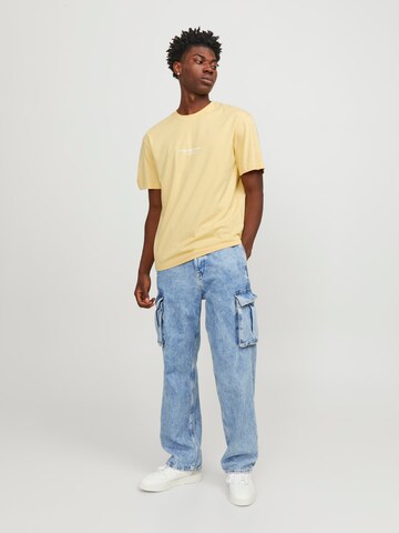 T-Shirt 'Vesterbro' JACK & JONES en jaune