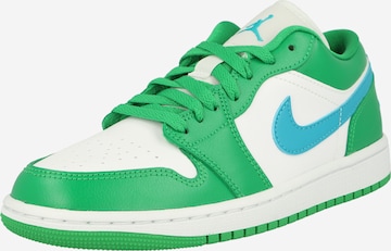 Jordan Sneakers laag 'Air Jordan 1' in Groen: voorkant