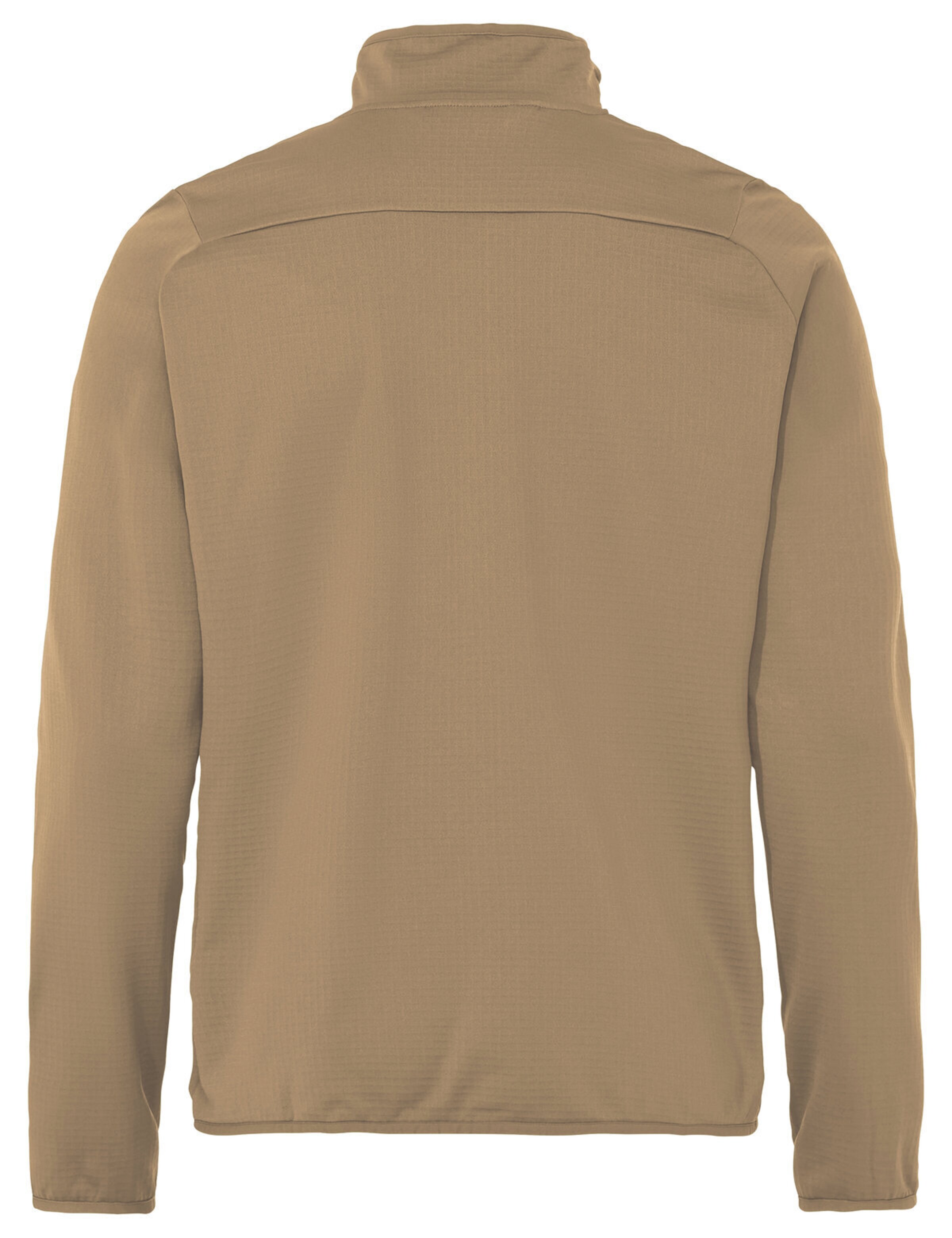 VAUDE Athletic fleece jacket 'Monviso II' in Beige
