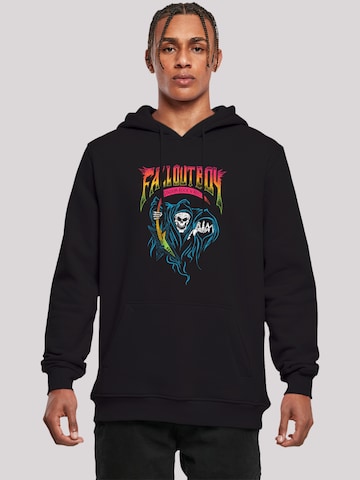 F4NT4STIC Sweatshirt 'Fall Out Boy Rock And Roll Reaper' in Schwarz: predná strana