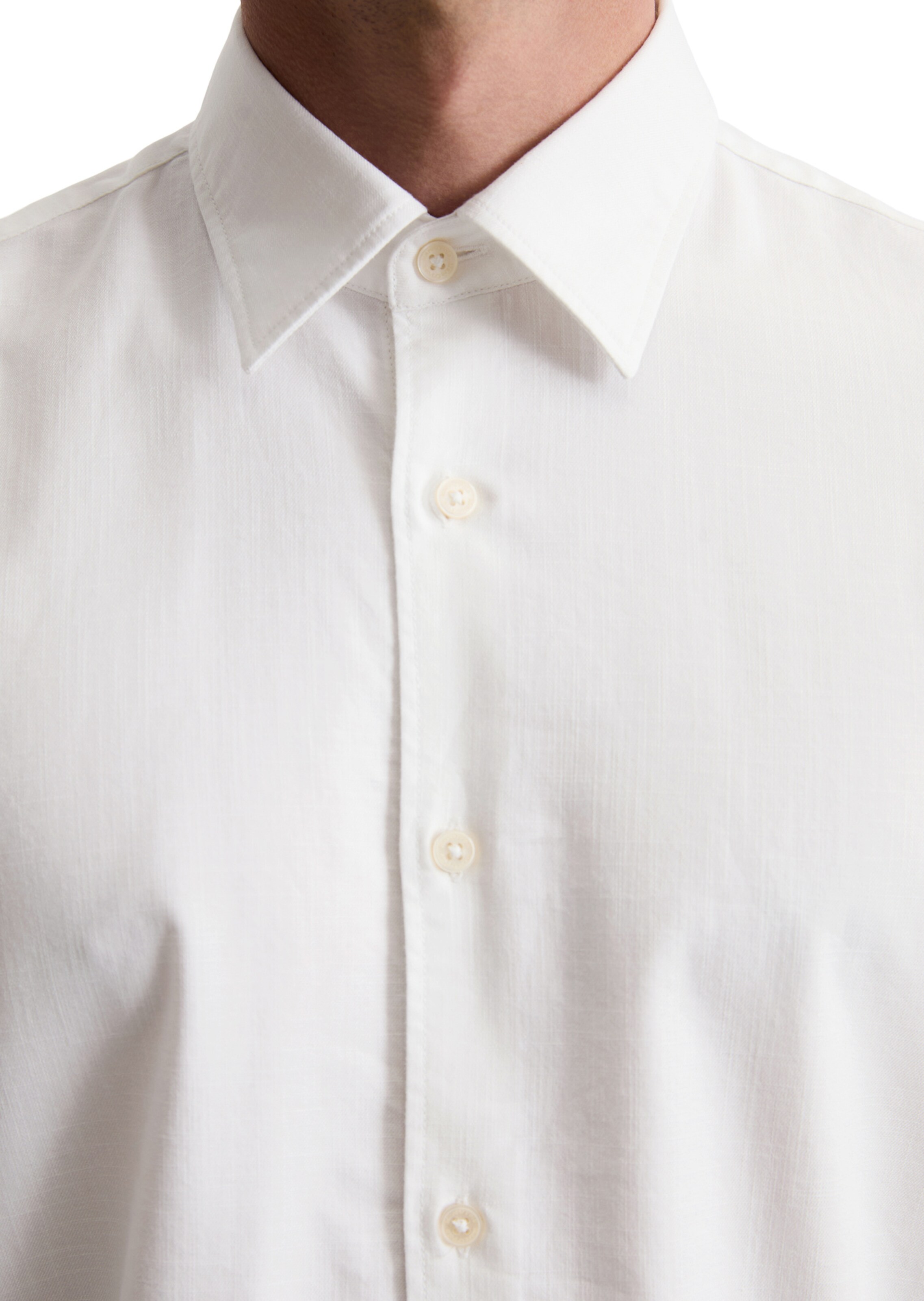 Marc O'Polo Slim fit Button Up Shirt in White