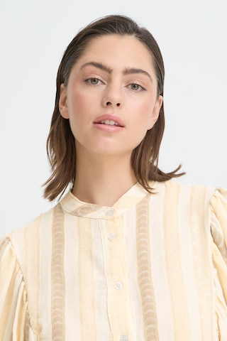 Chemisier 'PZBetty' Pulz en beige