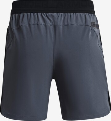 UNDER ARMOUR Regular Workout Pants 'Armour Peak' in Grey