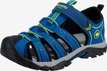 Dockers by Gerli Sandalen in Blauw: voorkant