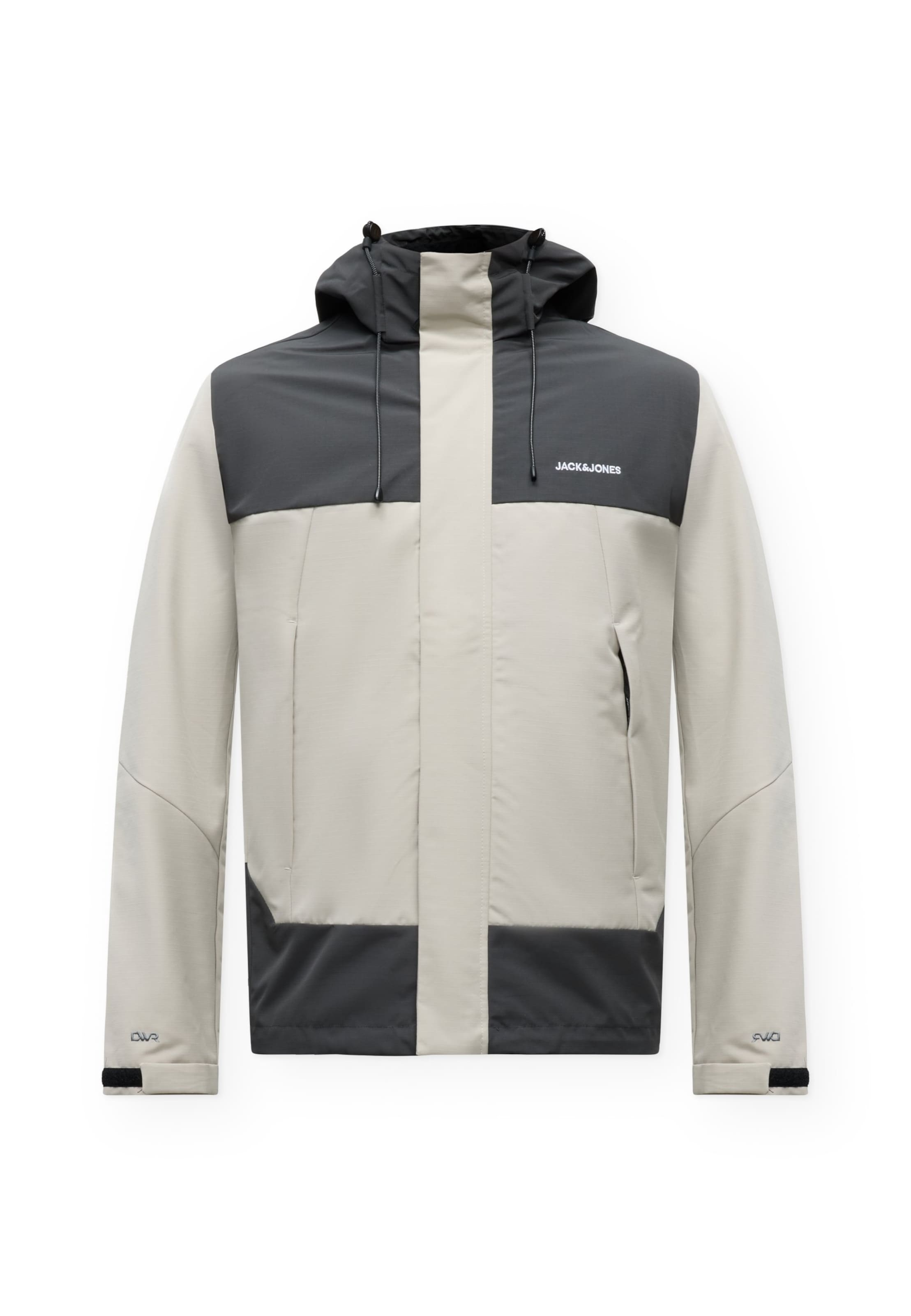 pilka JACK & JONES Demisezoninė striukė 'JCOCLUB': priekis