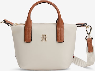 TOMMY HILFIGER Käsilaukku 'Popette' värissä ecru / konjakki, Tuotenäkymä