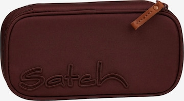 Satch Bag 'Federmäppchen Schlamperbox' in Red: front