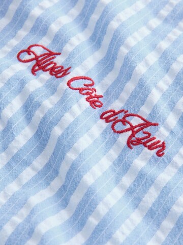 Next Comfort fit Overhemd in Blauw