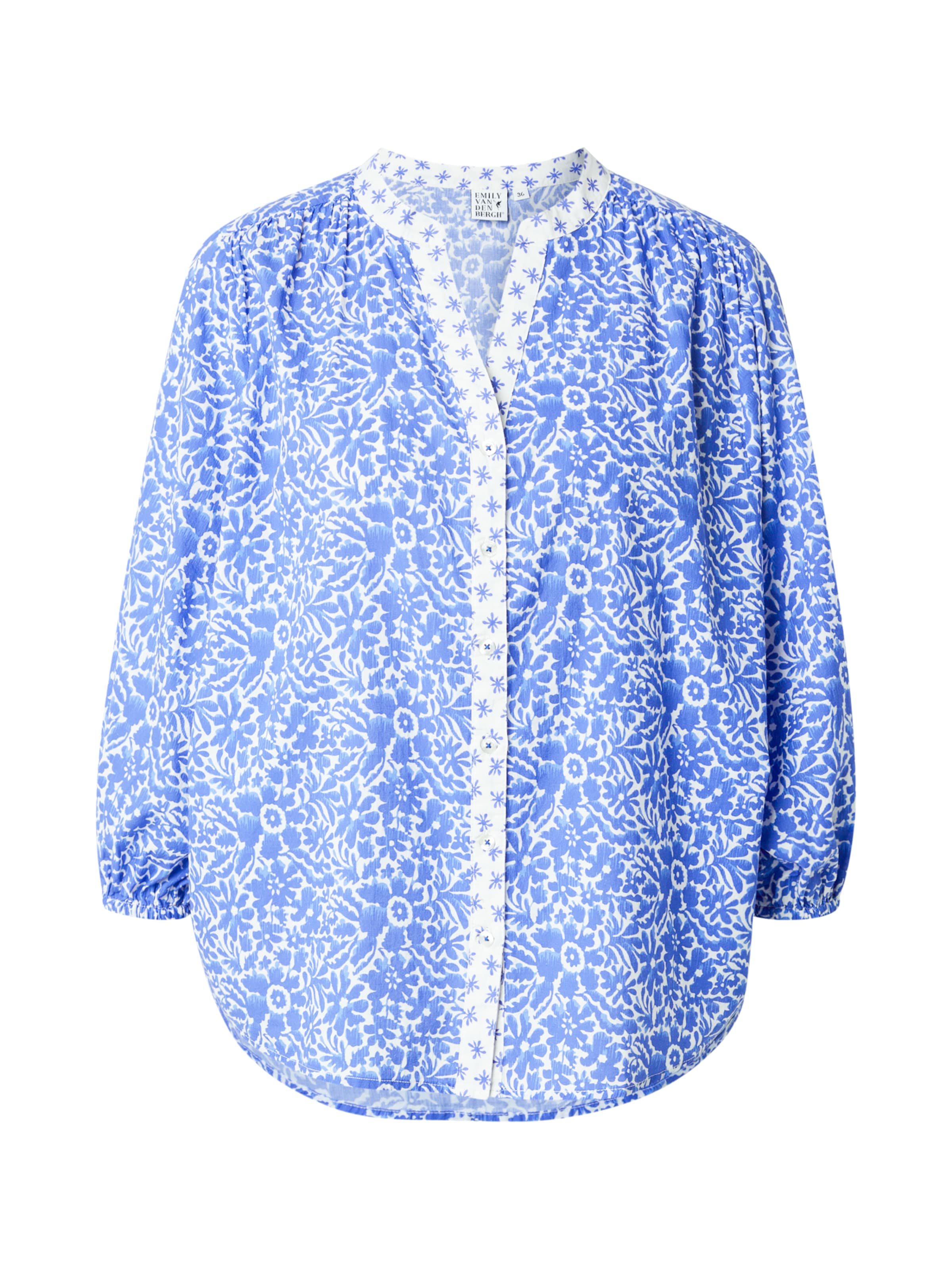 Emily Van Den Bergh Blouse in Blue: front