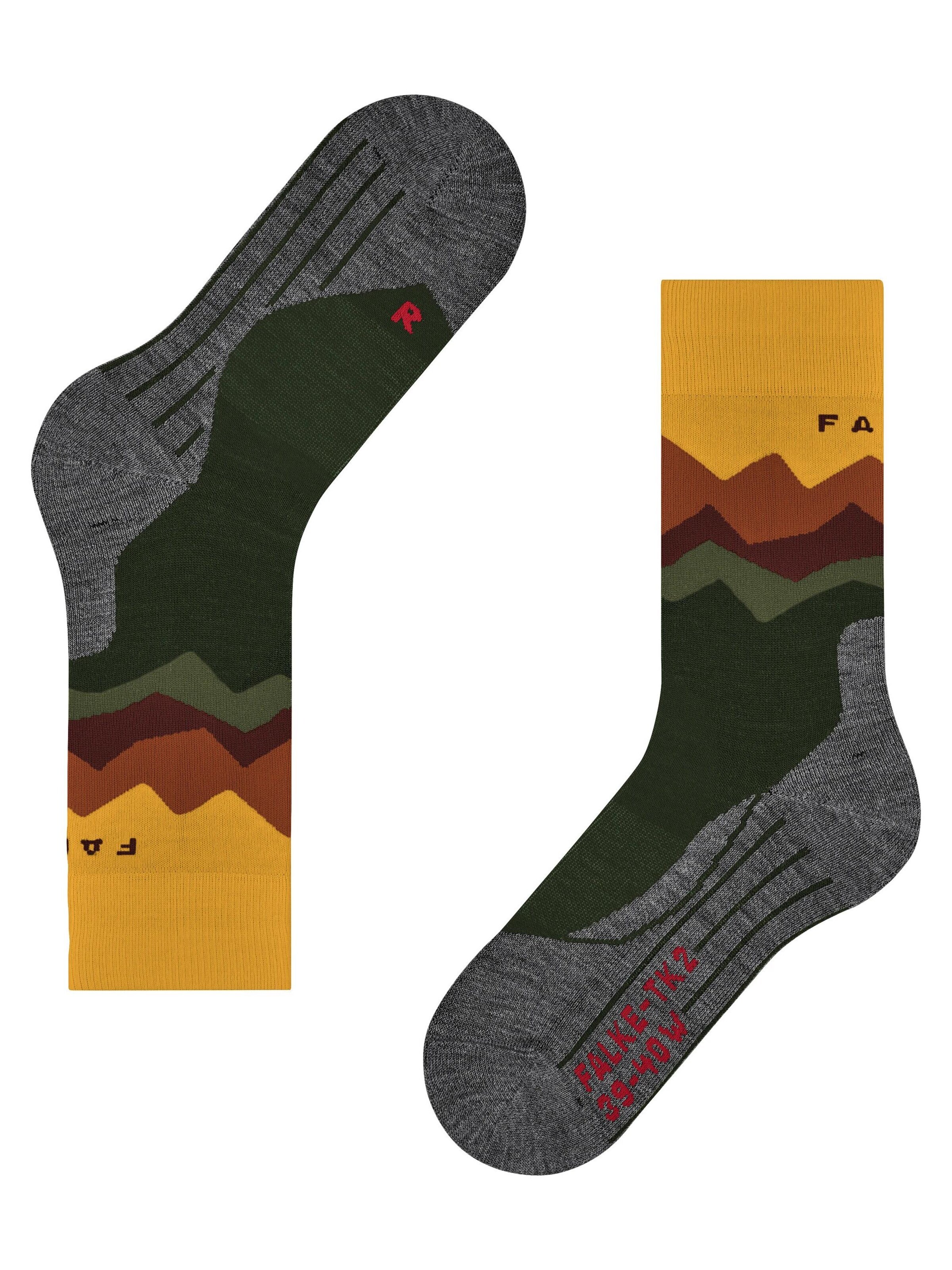 FALKE Sportsocken 'TK2 Explore'‌‌‌‌‌‌‌ in Grün