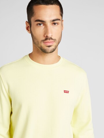LEVI'S ®Regular Fit Sweater majica 'Original Housemark Sweatshirt' - žuta boja
