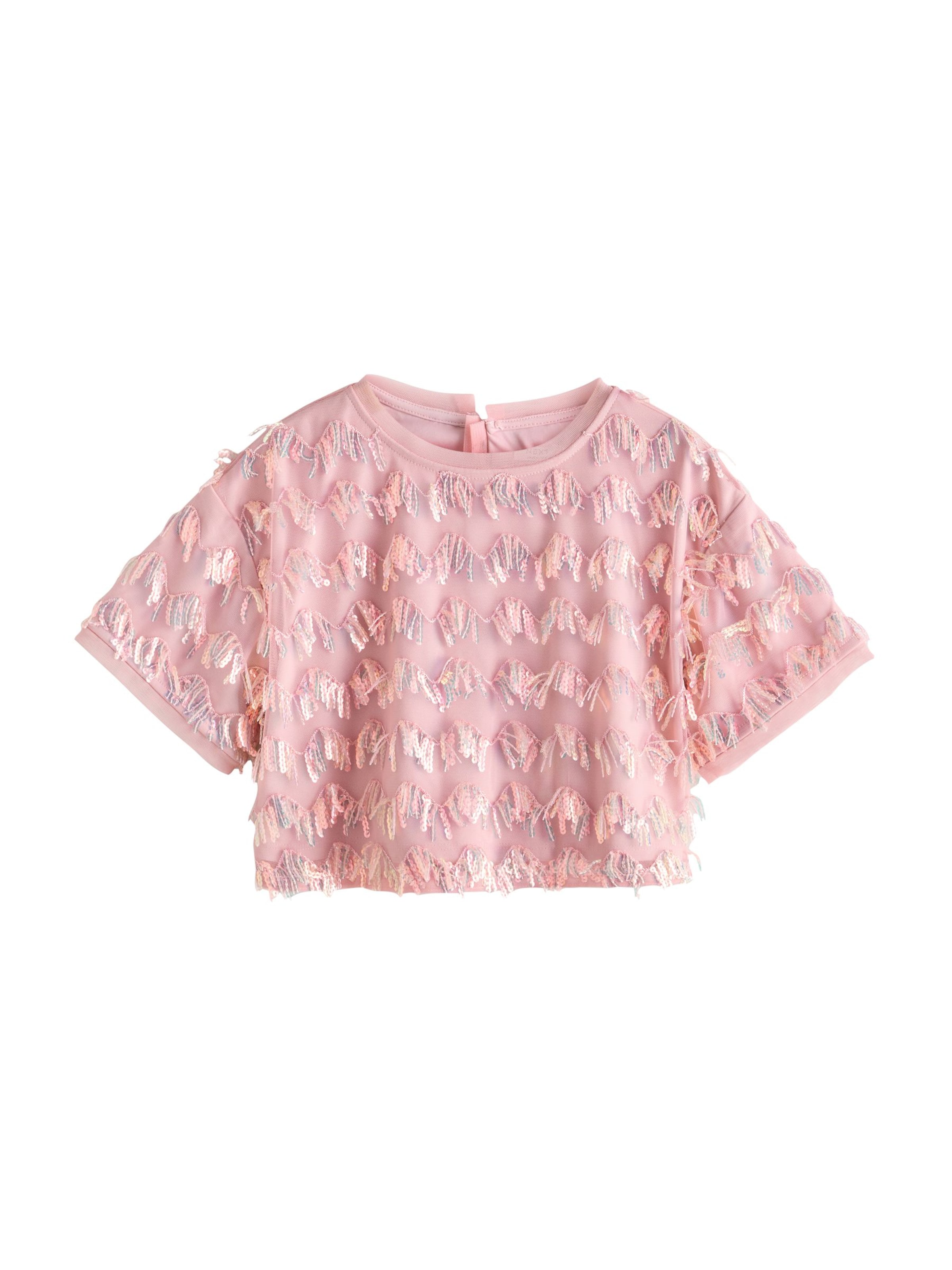 Next - Blusa en rosa: frente