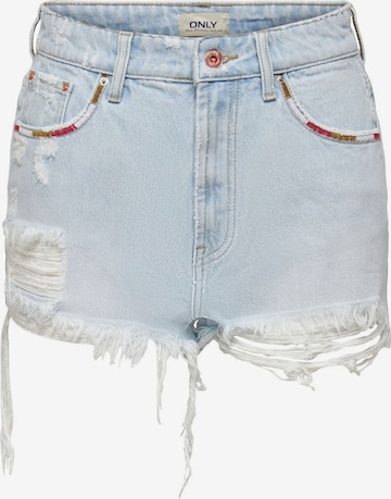 ONLY Regular Shorts 'ROBYN' in Blau: predná strana