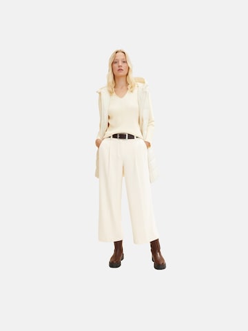 Ceinture 'Amy' TOM TAILOR en marron : devant