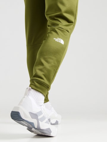 THE NORTH FACE Ozke Outdoor hlače 'REAXION' | zelena barva