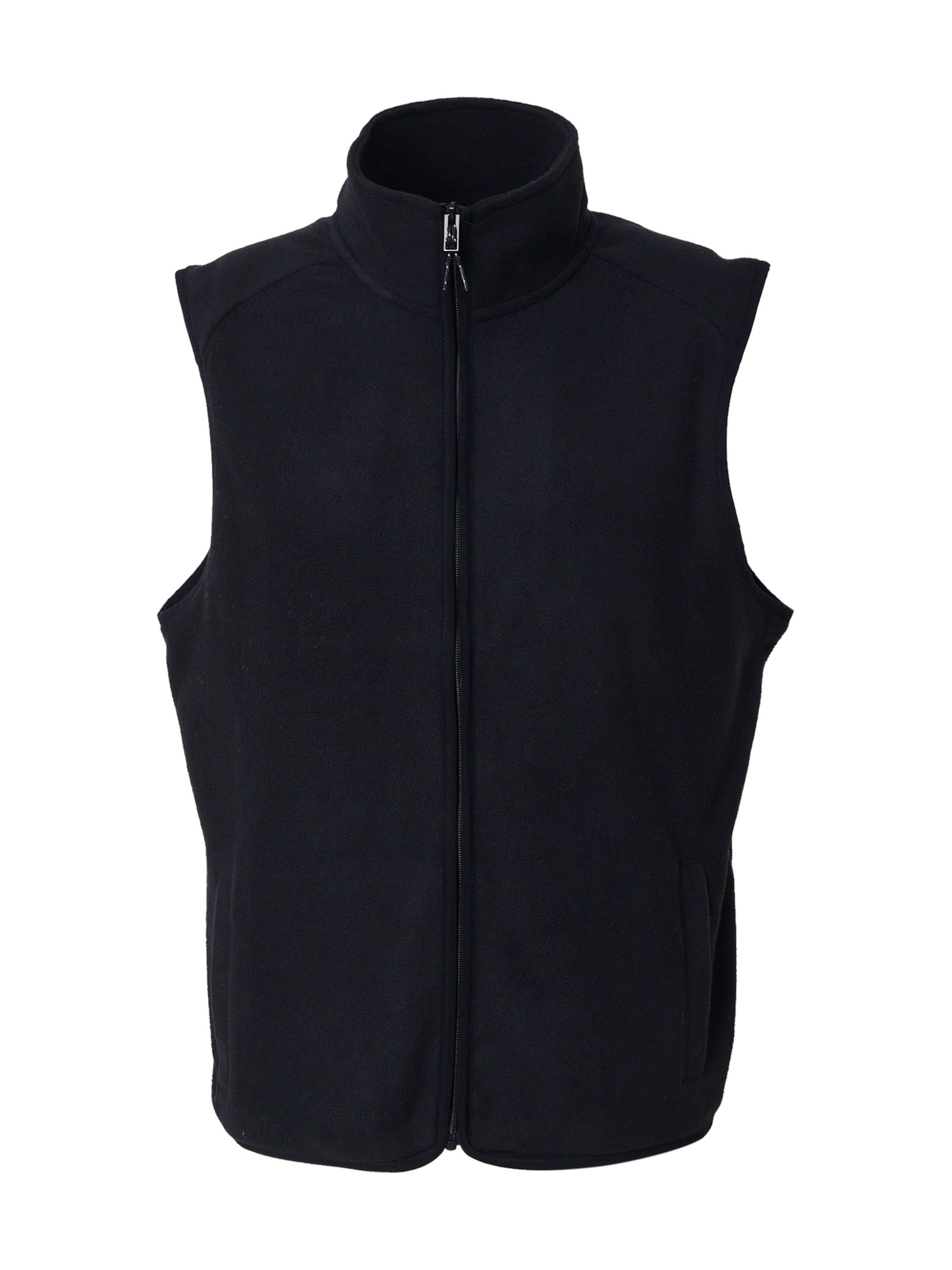 Gilet 'JREBLAKE' di JJ Rebel in nero: frontale