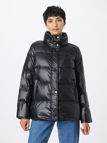 Lauren Ralph Lauren Χειμερινό μπουφάν σε μαύρο: μπροστά
