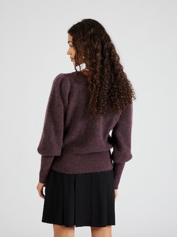 VILA ROUGE Sweter 'VILOA' w kolorze fioletowy