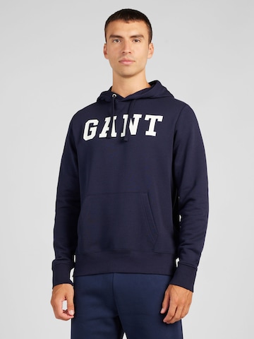 GANT - Sudadera en azul: frente