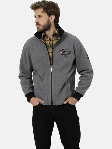 Veste en polaire ' Fiorilato ' BABISTA en gris : devant