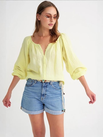MixRay Bluse 'Blusen'‌‌‌‌‌‌ in Gelb
