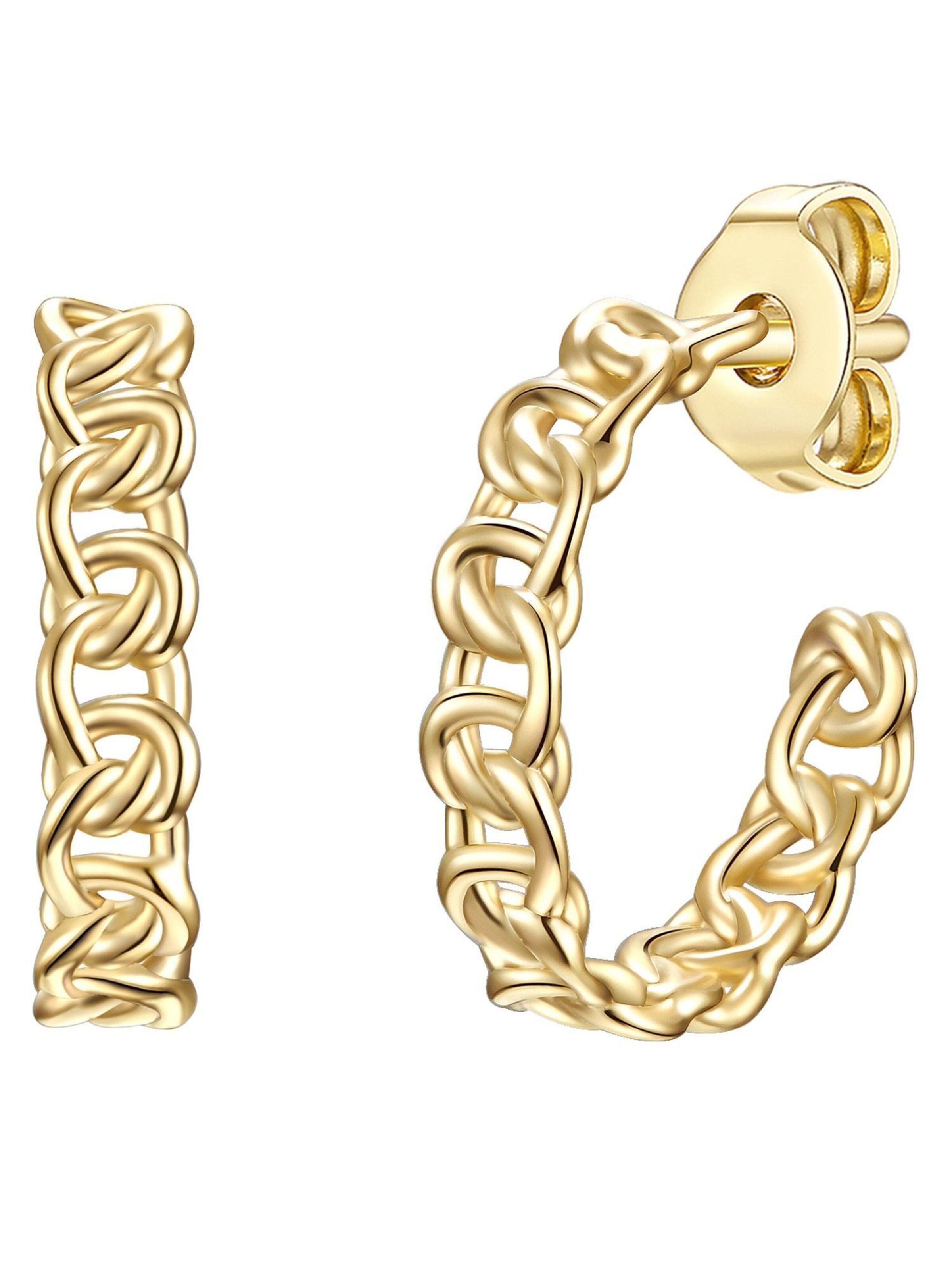 Glanzstücke München Oorbellen in Goud: voorkant