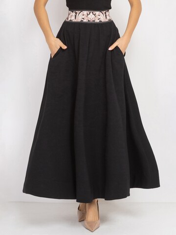 JIORO Skirt 'ESSENTIALS' in Black